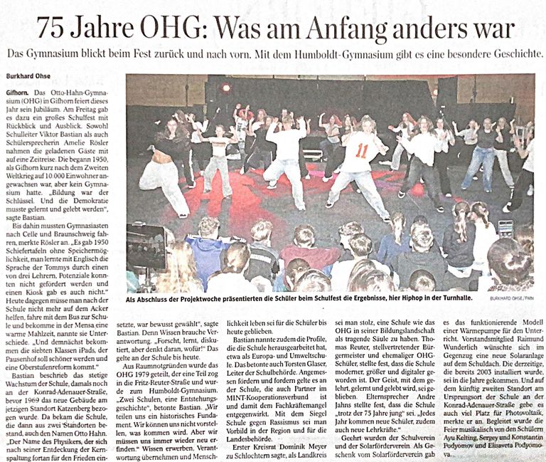 Schulfest Wolfsburger Nachrichten 2025 10 13